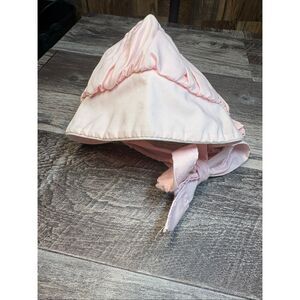 Vintage Polly Flinders Baby Bonnet Pink 0 3 Months Barbados